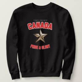 Moletom Camisola de Canadá Masculina Básica Orgulho Nacion