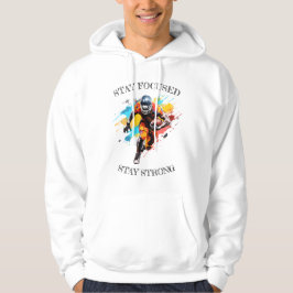 Moletom Camisola de capuz básica masculina motivação