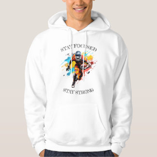 Moletom Camisola de capuz básica masculina motivação