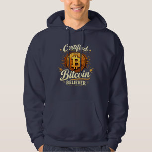 Moletom Camisola de Capuz Divertida de Crédulo Certificado