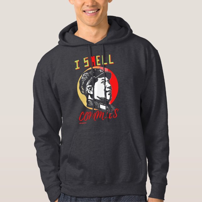 Moletom camisola de capuz "I CHEIL COMMIES 2: MAO" (Frente)