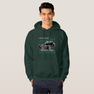 Moletom Camisola de carros musculados lendários   Vinta rá
