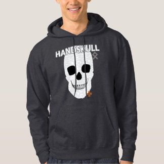 Moletom Camisola de cascos, de cascos, com casco, HANDSKUL