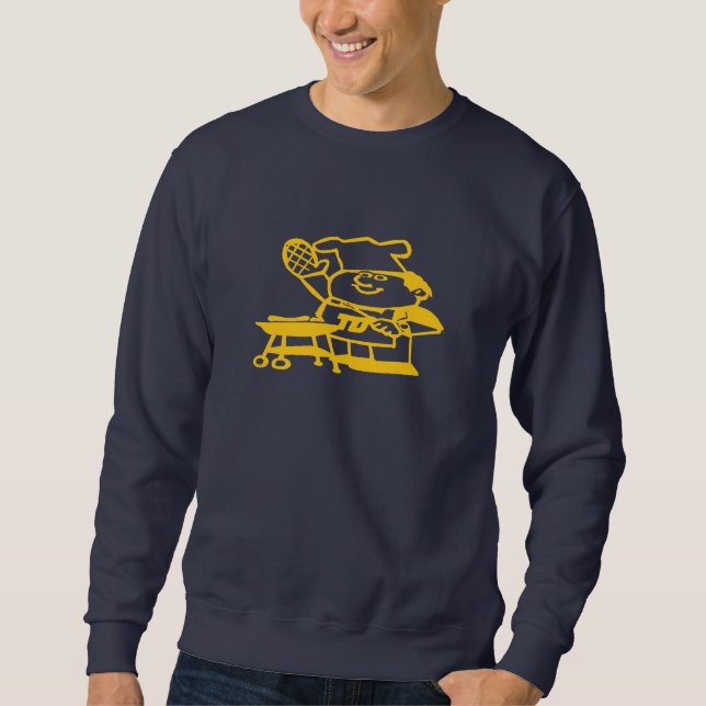 Moletom Camisola de chapéu do GOAT (Frente)