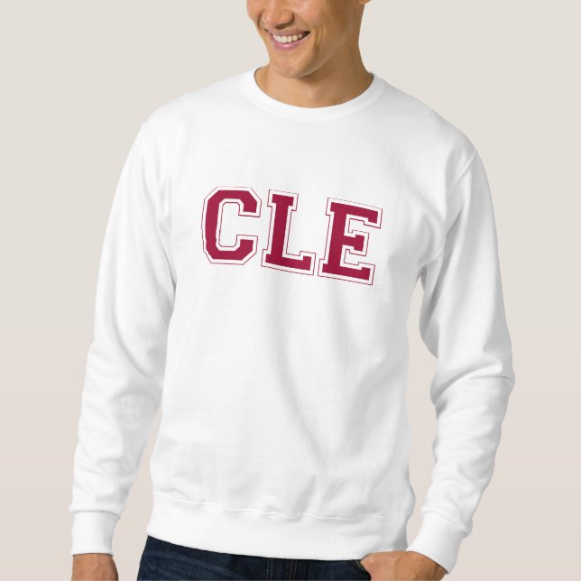 Moletom Camisola de CLE (Cleveland) (Frente)