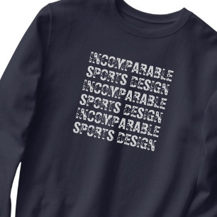 Moletom Camisola de Desporto Incomparável Masculina Básica