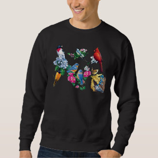 Moletom Camisola de Fã de Pássaros