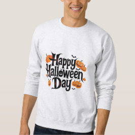 Moletom Camisola de Feliz Dia das Bruxas