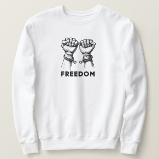 Moletom Camisola de Freedom para Homens e Mulheres