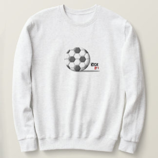 Moletom camisola de futebol, camisola Kick It, bola de fut