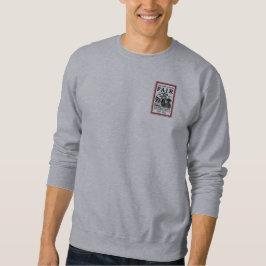 Moletom Camisola de gola redonda cinza para homens da Ag S
