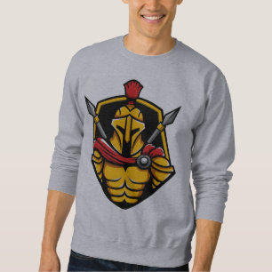 Moletom Camisola de Guerreiro Espartano para Homens