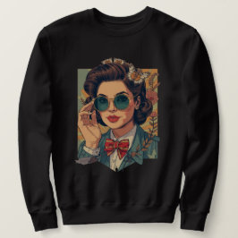 Moletom "Camisola de homem estilo vintage dos anos 19, lin