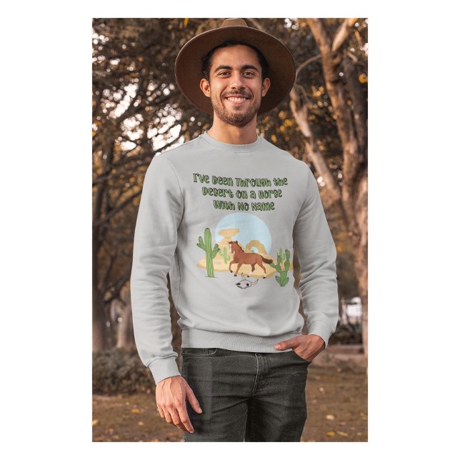 Moletom Camisola de Homem Horse With No Name (A Horse With No Name)
