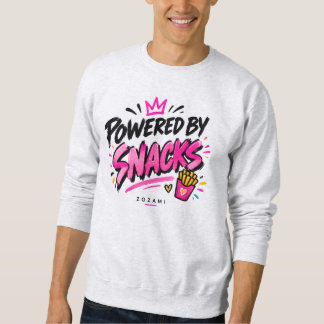 Moletom Camisola de homem 'Powered by Snacks'