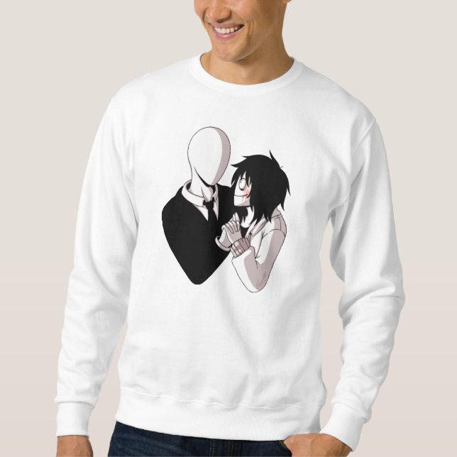 Moletom Camisola de Jeff e de Slendy (Frente)