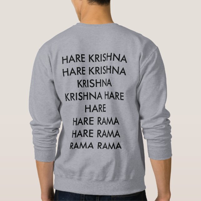 Moletom Camisola de Krishna da lebre (Verso)