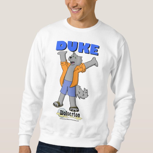 Moletom Camisola de malha masculina Duke (Frente)