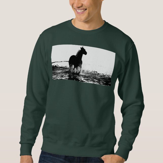 Moletom Camisola de manga comprida Deep Forest Green para  (Frente)