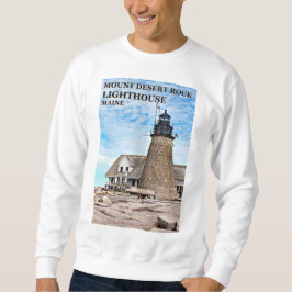 Moletom Camisola de Manga Comprida Mount Desert Rock Light