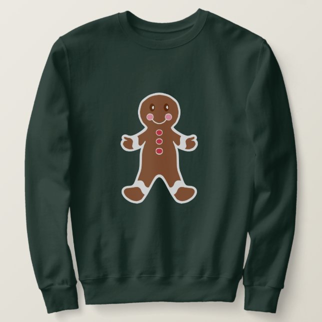 Moletom Camisola de Menino de Gengibre (Frente do Design)