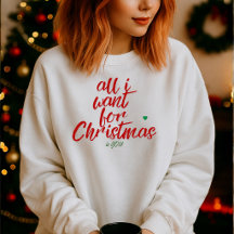 Camisola de Natal combinando para casal
