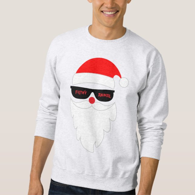 Moletom Camisola de Natal, Ya suja Animal, Sweater (Frente)