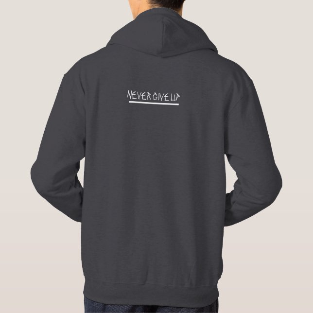 Moletom Camisola de prata da formiga com hoodie (Verso)