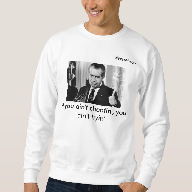 Moletom Camisola de Richard Nixon (Frente)