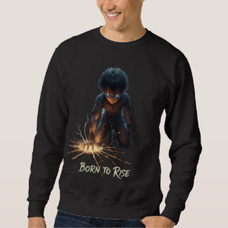 Moletom Camisola de suor com citação motivacional para ele