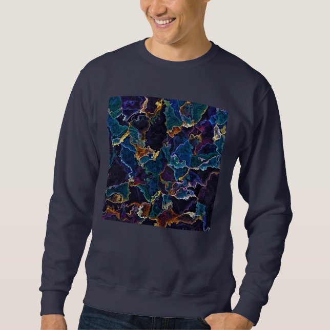 Moletom Camisola de suor com manchas de óleo (Frente)