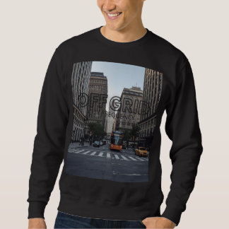 Moletom Camisola de suor de rua preta para homens Undergro