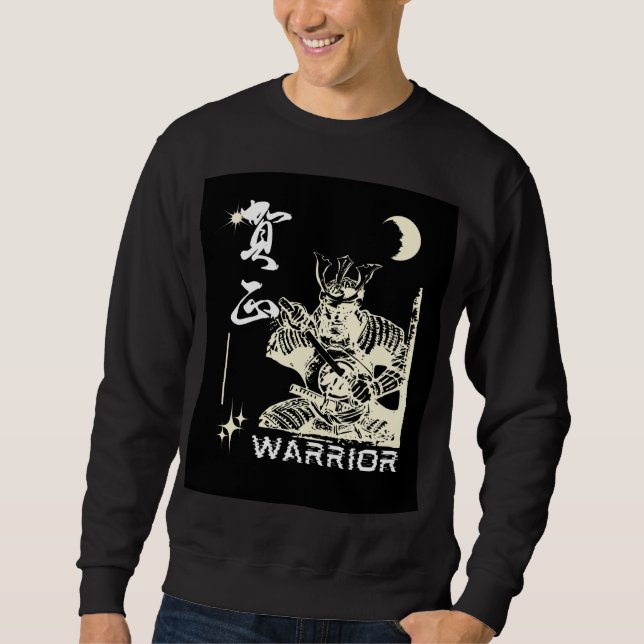 Moletom Camisola de Treino Shadow Warrior Samurai (Frente)