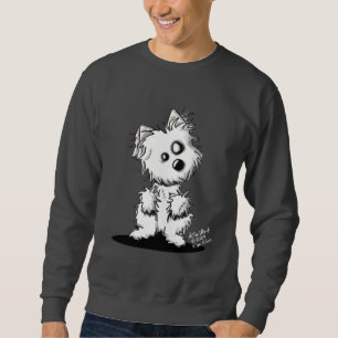Moletom Camisola de Westie do zombi