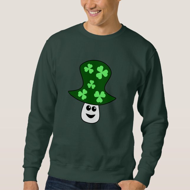 Moletom Camisola do cogumelo de St Patrick (Frente)