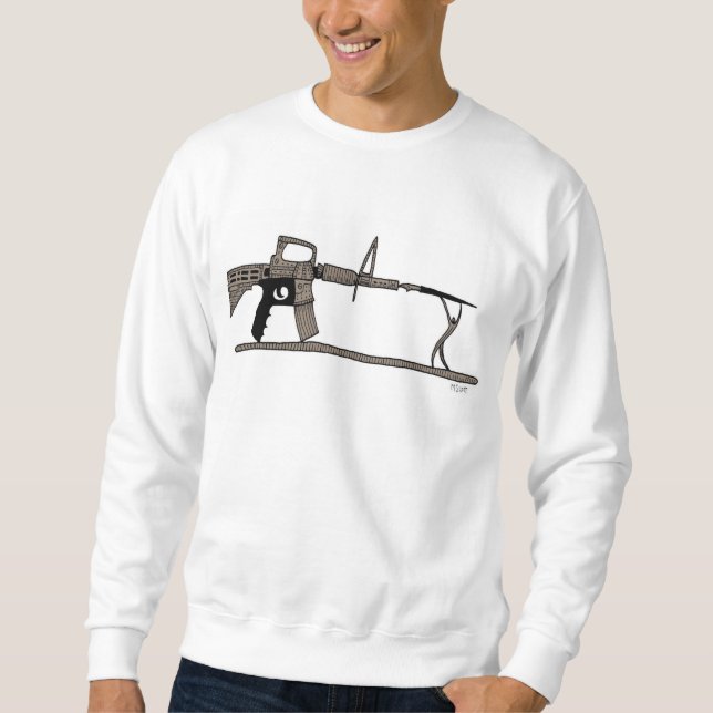 Moletom Camisola do controlo de armas (Frente)
