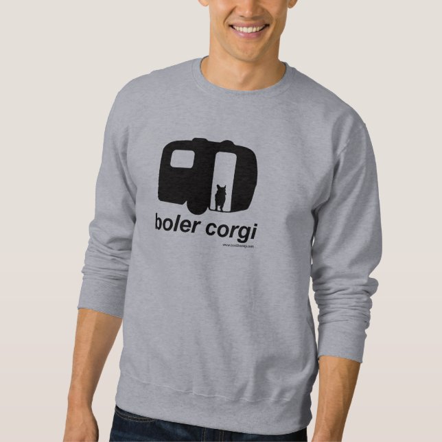 Moletom Camisola do Corgi de Boler (Frente)