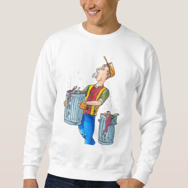 Moletom Camisola do Garbageman (Frente)
