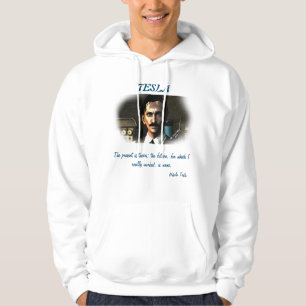 MOLETOM CAMISOLA DO HOODIE DE TESLA