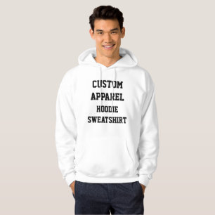 Moletom CAMISOLA do HOODIE dos homens personalizados