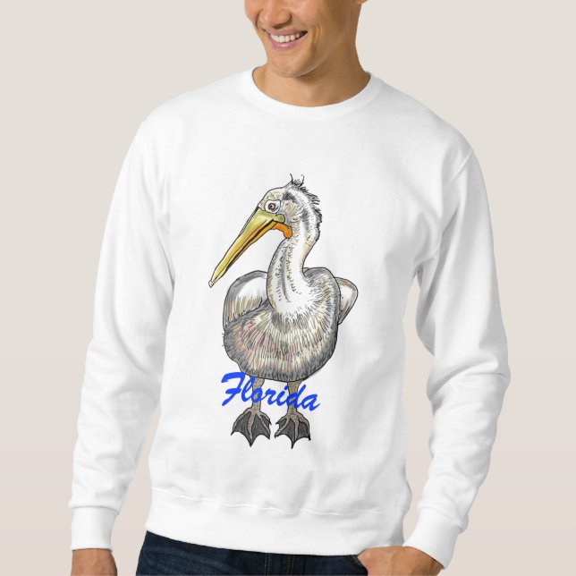 Moletom Camisola do pelicano de Florida (Frente)