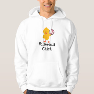 Moletom Camisola do pintinho do voleibol