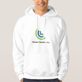 Moletom Camisola encapuçado branca do logotipo de CCL