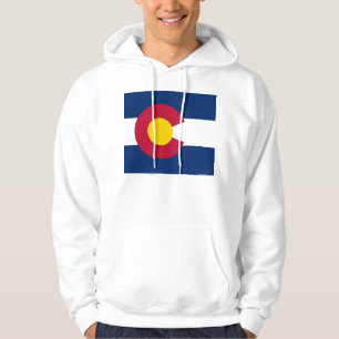 Moletom Camisola encapuçado com bandeira americana