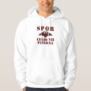 Moletom camisola encapuçado da 7a Paterna legião romana