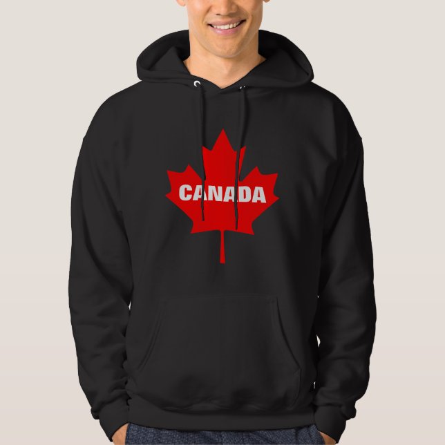 Moletom Camisola encapuçado de Canadá | (Frente)