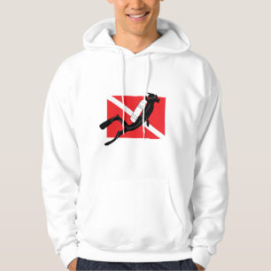 Moletom Camisola encapuçado do mergulho do MERGULHADOR