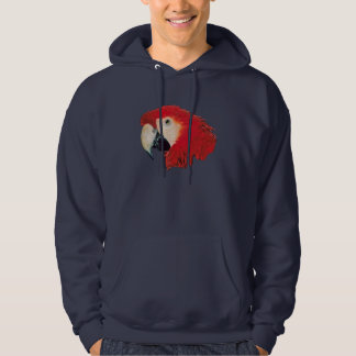 Moletom Camisola encapuçado do papagaio do Macaw