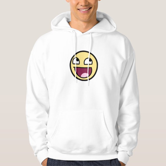 Moletom Camisola épico da cara de Lol (Frente)
