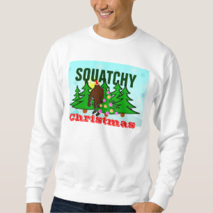Moletom Camisola feia do Natal de Squatchy